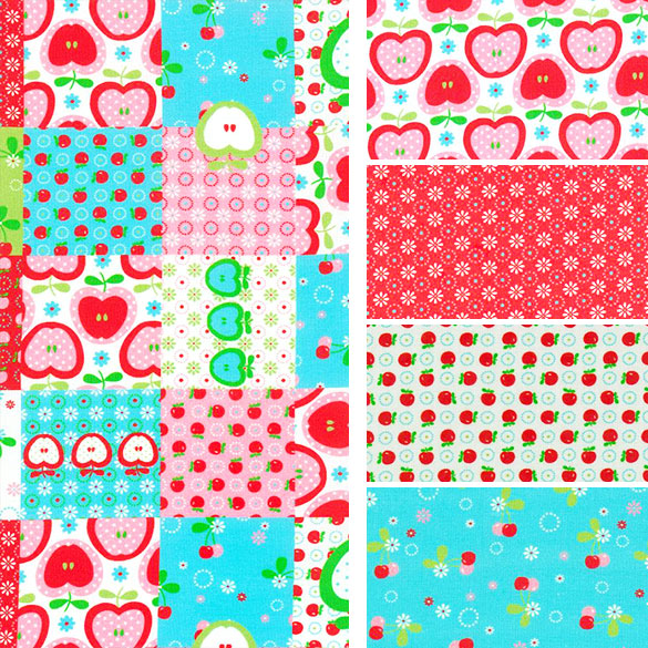 Swafing Nora Baumwolldruck Äpfel