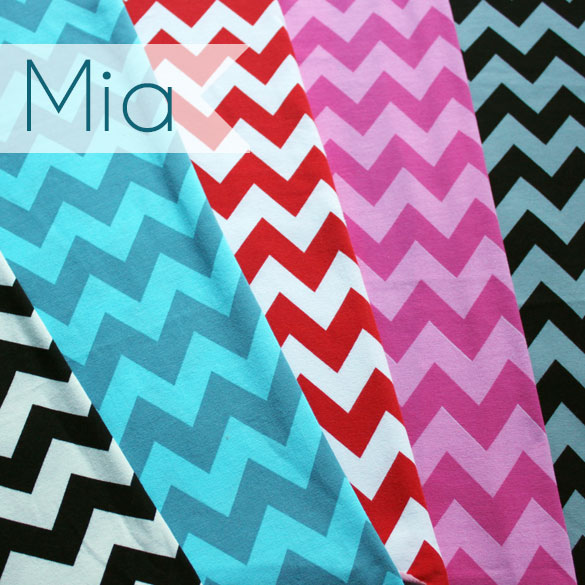 Chevronjersey Mia von Swafing