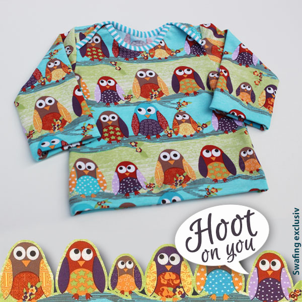 Hoot on you Eulenjersey von Swafing